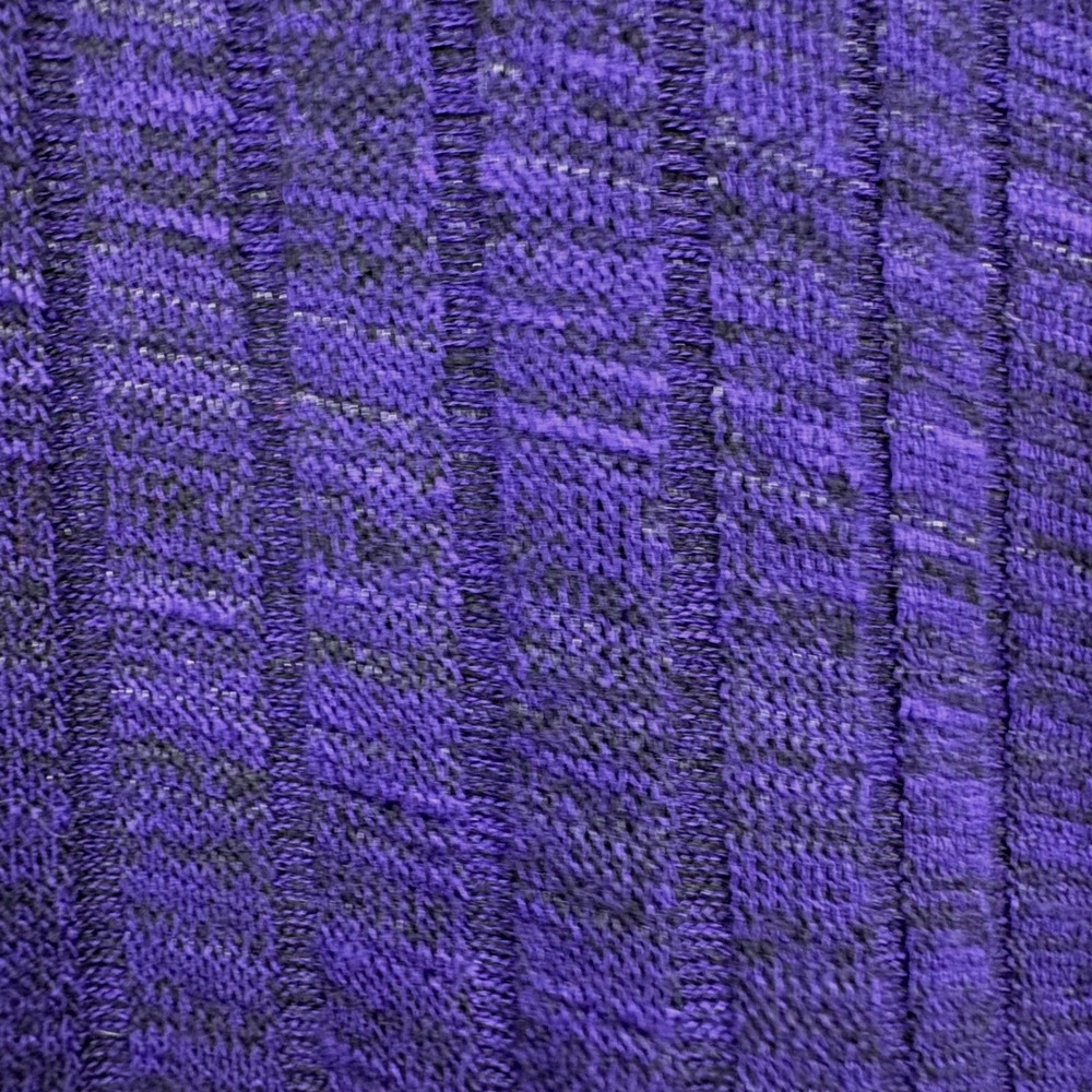 Zenergy Chicos Ribbed Knit Hooded Duster Cardigan Sweater Purple Size 2/US L - Picture 4 of 12